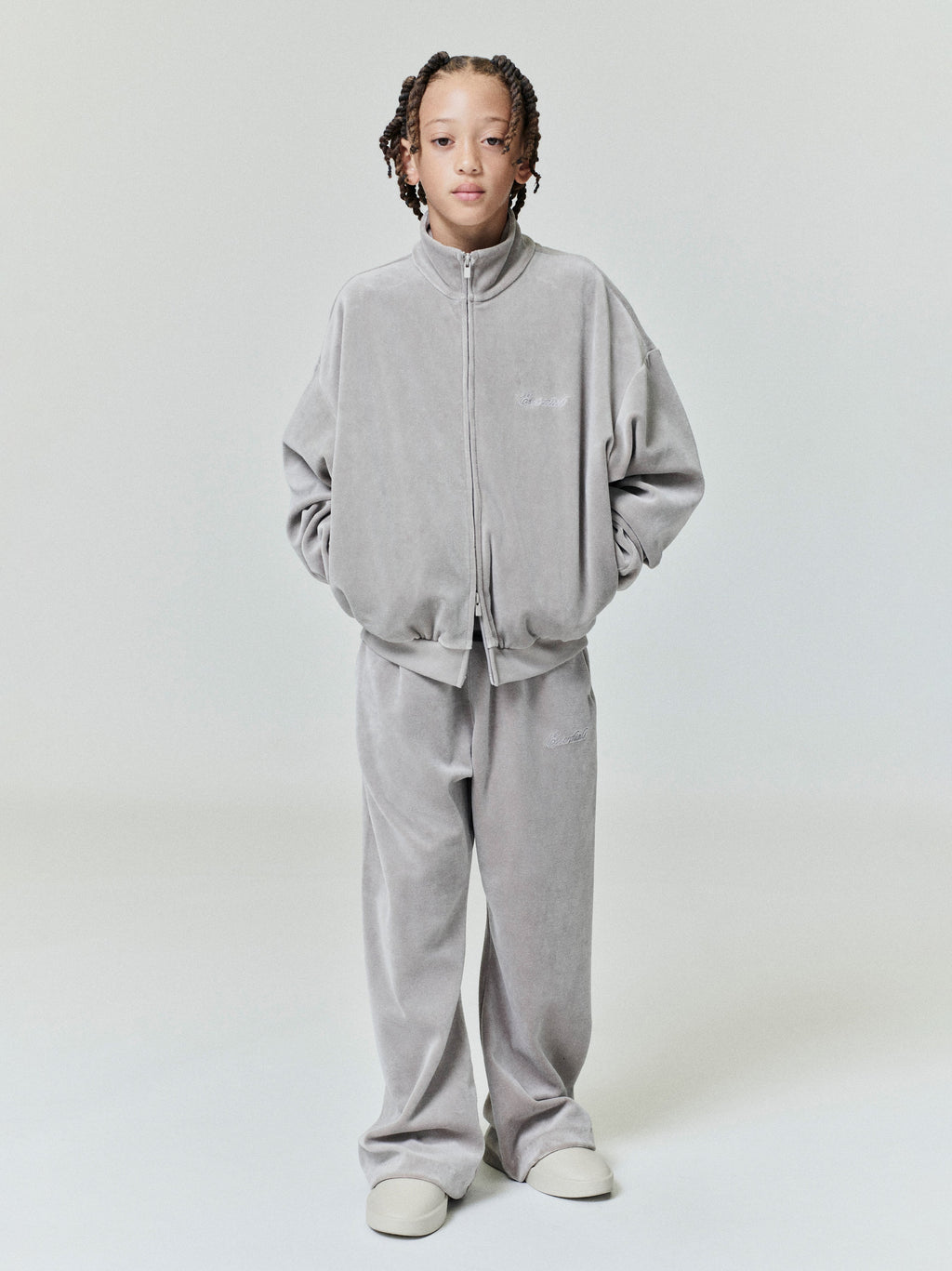 Kids Velour Flare Sweatpant